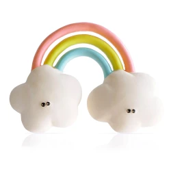 Anneau de dentition arc-en-ciel