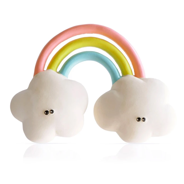 Anneau de dentition arc-en-ciel
