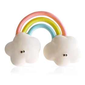 Anneau de dentition arc-en-ciel