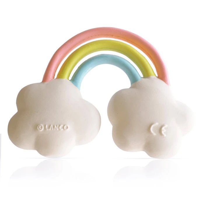 Anneau de dentition arc-en-ciel