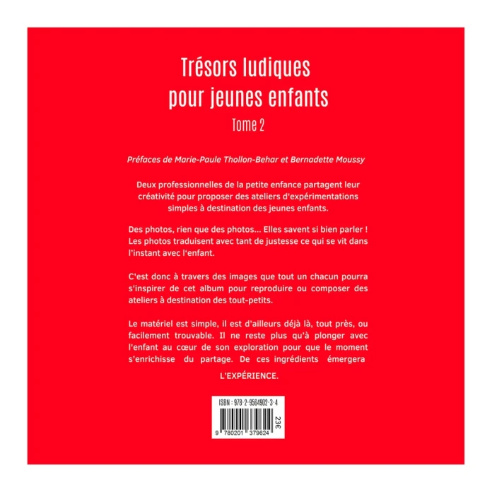 Trésors ludiques pour jeunes enfants - Tome 2