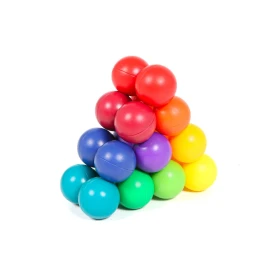 Boules jumbly arc-en-ciel
