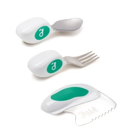 Doddl - Set de cuillère, fourchette et couteau ergonomique