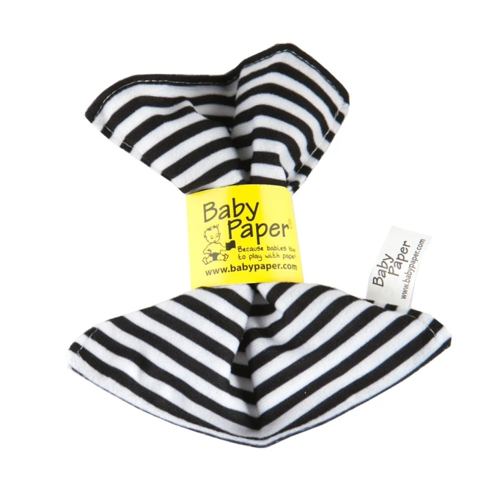 Baby Paper - Rayures Noires/Blanches