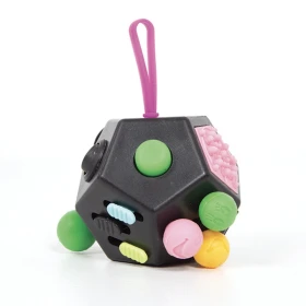 Fidget pentagone noir