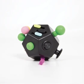 Fidget pentagone noir