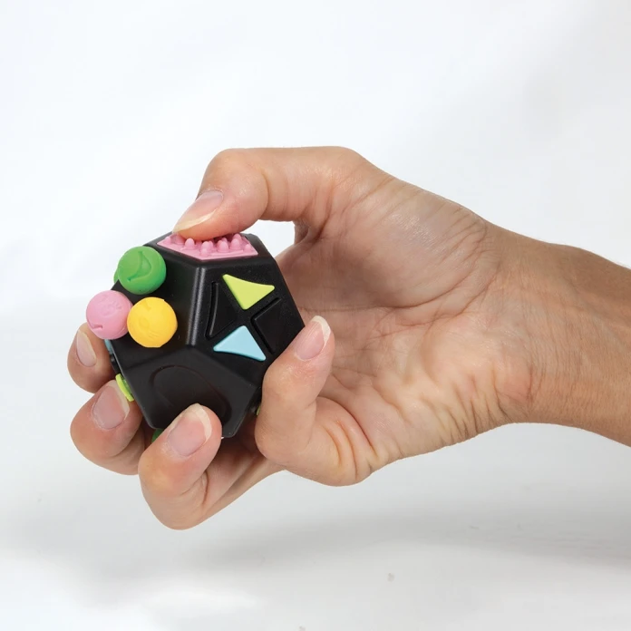 Fidget pentagone noir