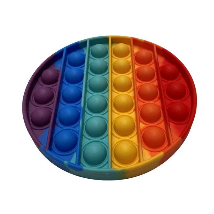 Pop it rond arc-en-ciel