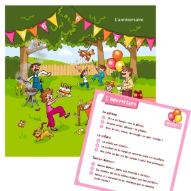 Phrasobox - la plage - le camping - l'anniversaire