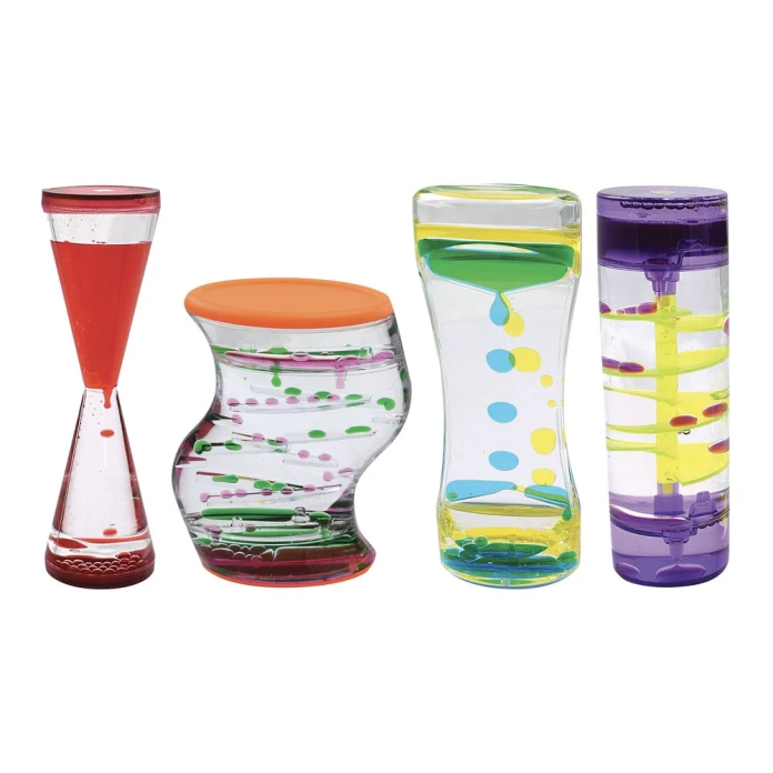 Lot de 4 sabliers liquides