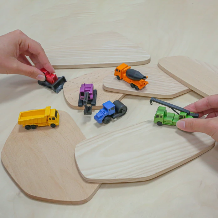 Figurines - thème véhicules de chantier