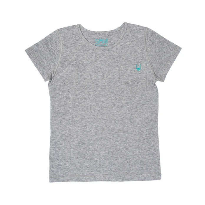 T-shirt ultra doux - Accent bleu