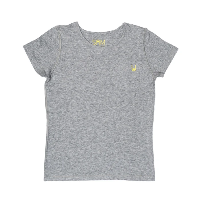 T-shirt ultra doux - Accent jaune