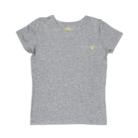 T-shirt ultra doux - Accent jaune