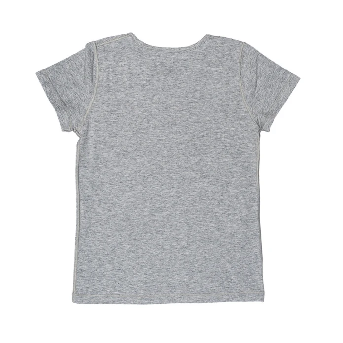 T-shirt super doux - Accent gris