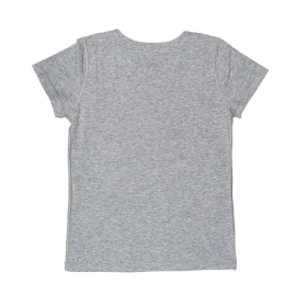 T-shirt super doux - Accent gris