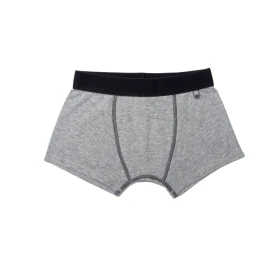 Boxers garçon ultra doux gris - Lot de 2