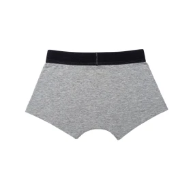 Boxers garçon ultra doux gris - Lot de 2