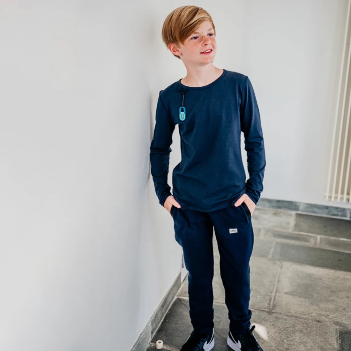 Pantalon Air Slim enfant - Bleu