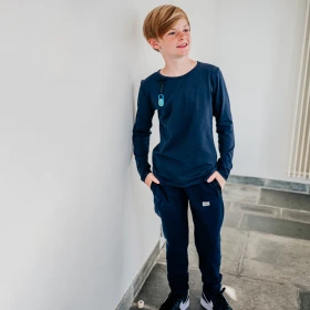 Pantalon Air Slim enfant - Bleu