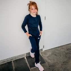 Pantalon Air Slim enfant - Bleu