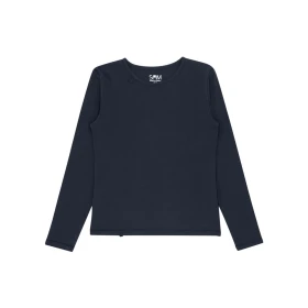 T-shirt enfant ultra doux manches longues - Bleu