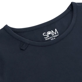 T-shirt enfant ultra doux manches longues - Bleu