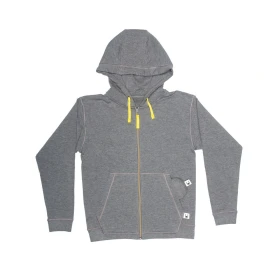 Sweat à capuche zippé enfant - Gris