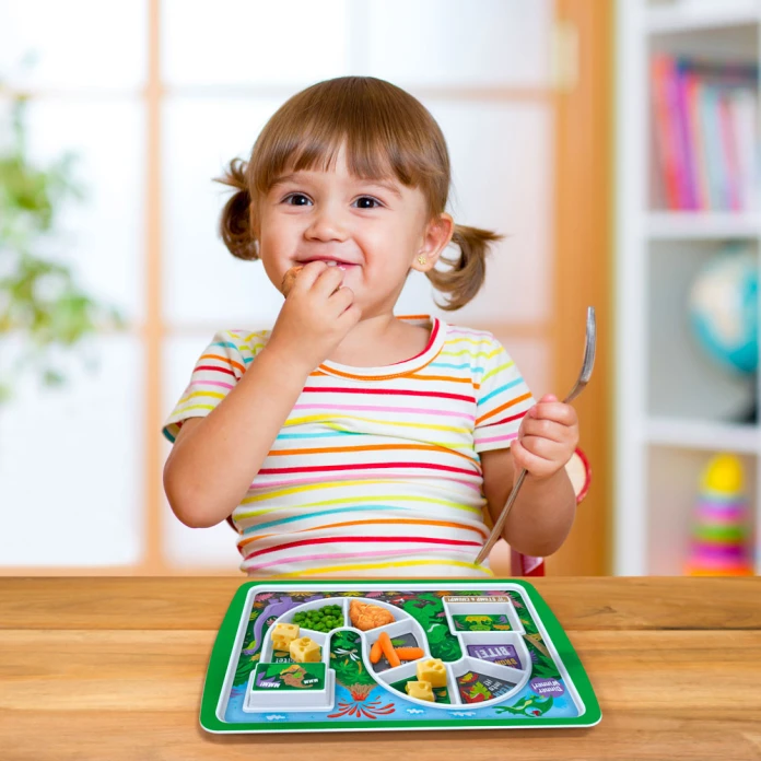 Plateau pour enfant Dinner Winner - Dinosaure