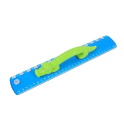 Règle avec poignée crocodile - Lot de 6