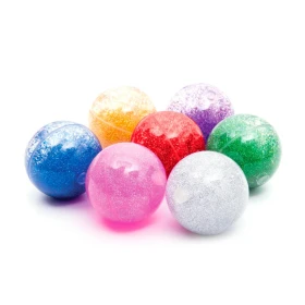 Balles paillettes par 7