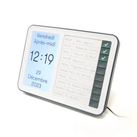 Day Hub - Horloge pour troubles neurocognitifs avec alertes de tâches
