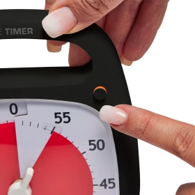 Time Timer Plus 60 min - Noir Nouveau