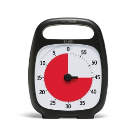Time Timer Plus 60 min - Noir Nouveau