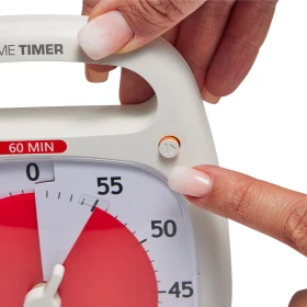Time Timer Plus 60 min - Blanc Nouveau