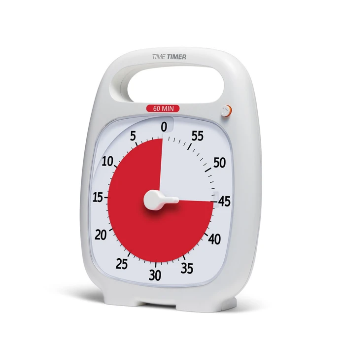 Time Timer Plus 60 min - Blanc Nouveau