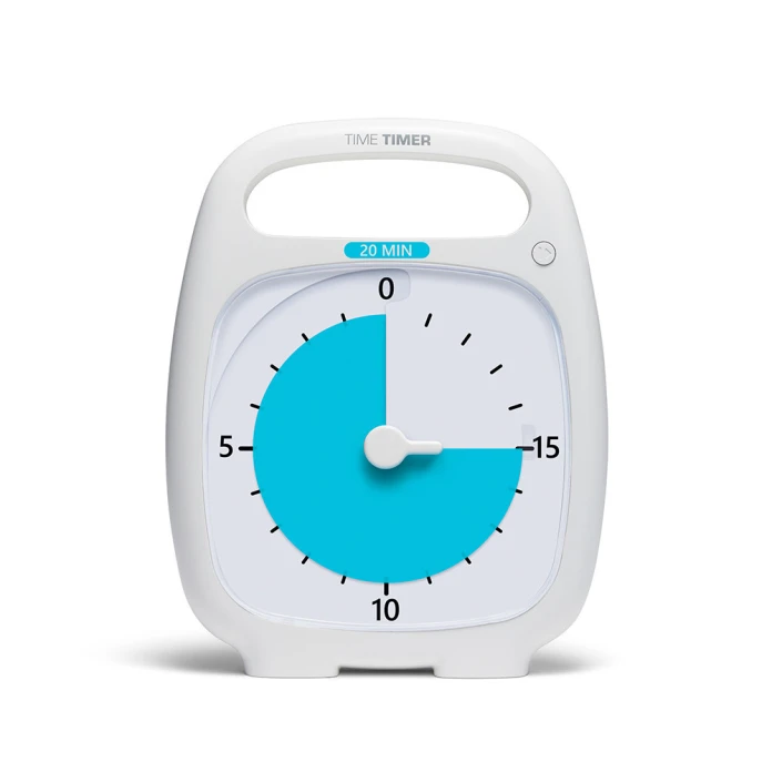 Time Timer Plus 20 min - Blanc Nouveau