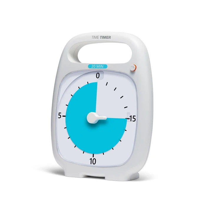 Time Timer Plus 20 min - Blanc Nouveau