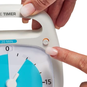 Time Timer Plus 20 min - Blanc Nouveau