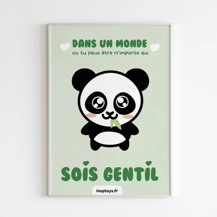 Affiches sur la gentillesse - Le club des gentils !