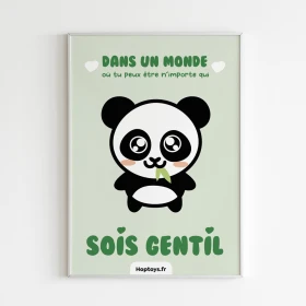 Affiches sur la gentillesse - Le club des gentils !
