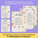 Des conseils pour s\'écouter, fiches pour le profil sensoriel