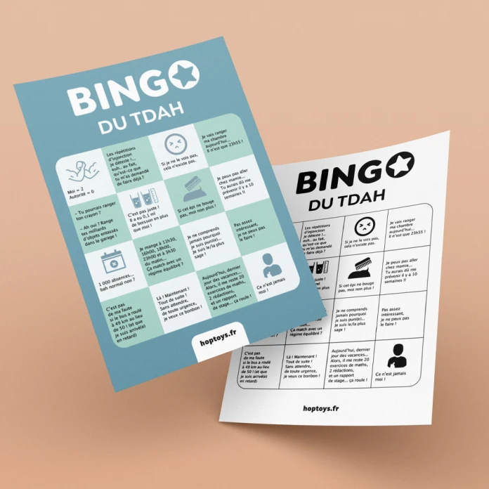 Le bingo du TDAH