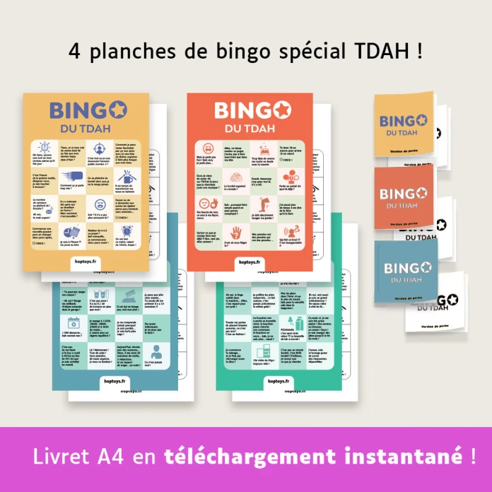 Le bingo du TDAH