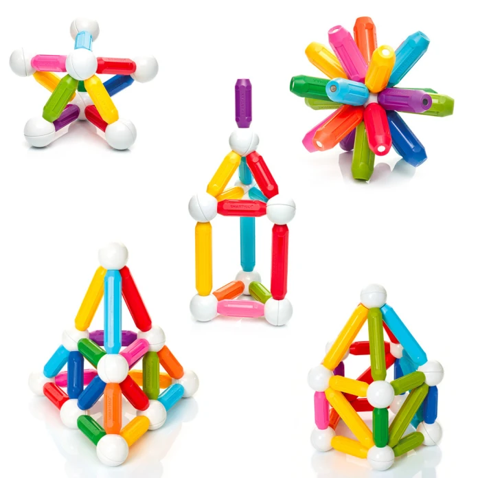 Jeu de construction magnétique - 42 pièces
