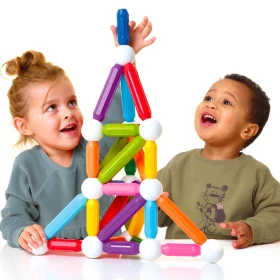 Jeu de construction magnétique - 42 pièces