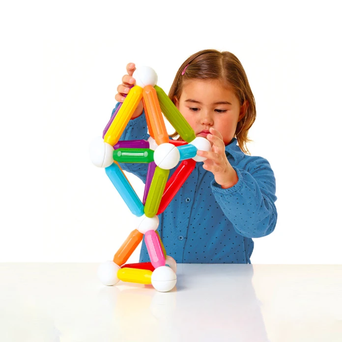 Jeu de construction magnétique - 42 pièces