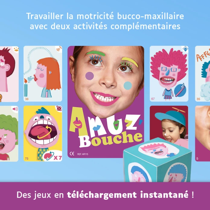 Jeux de motricité bucco-maxillaire