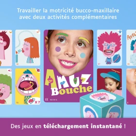 Jeux de motricité bucco-maxillaire