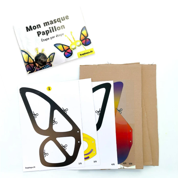 Masque Papillon, un DIY étape par étape